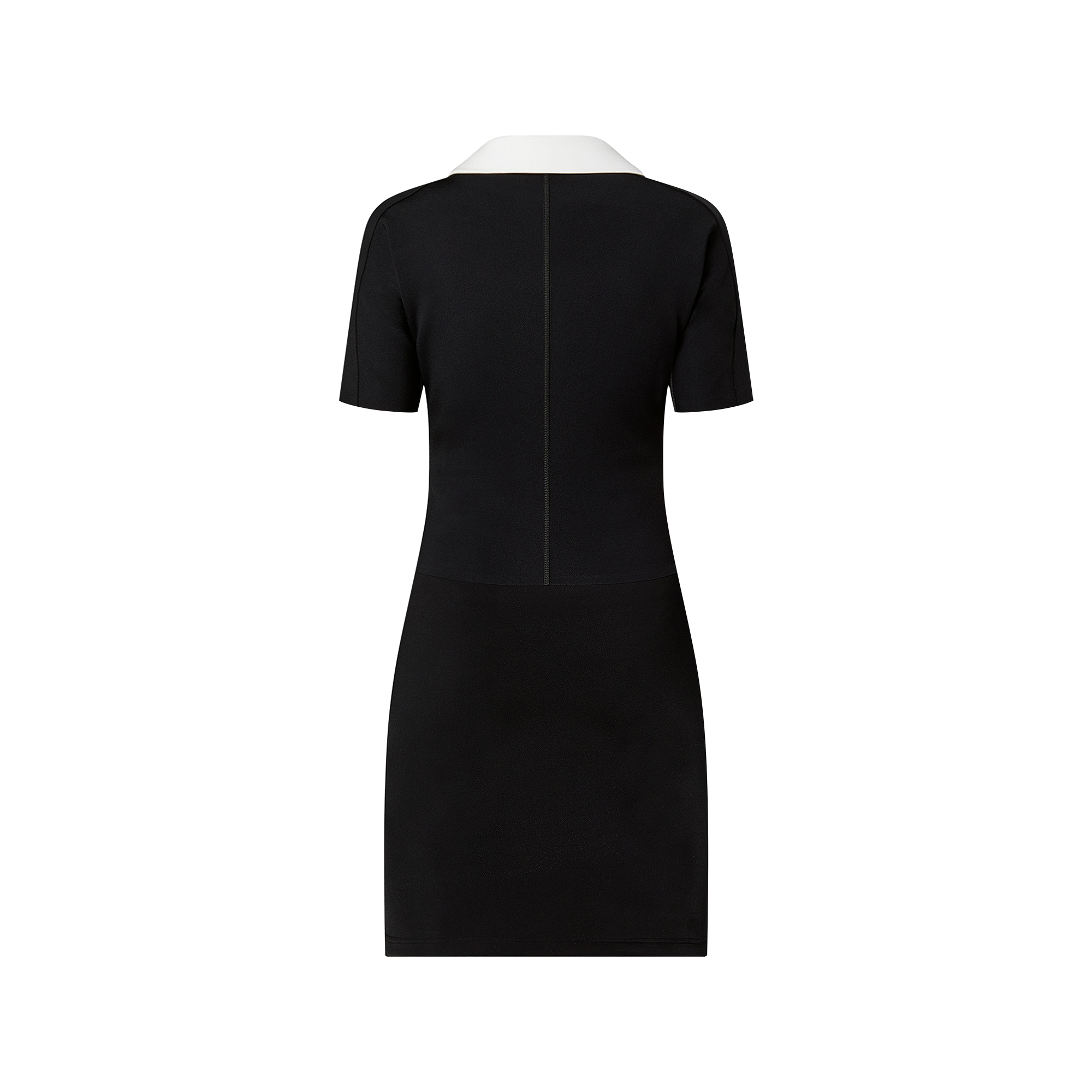 Technical Jersey Peter Pan Collar Dress - Women - Ready-to-Wear